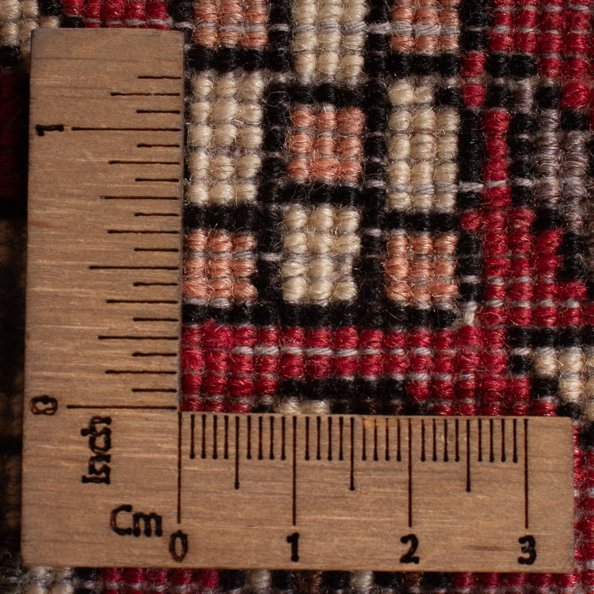 Perski dywan - Nomadyczny - 155 x 97 cm - kremowy