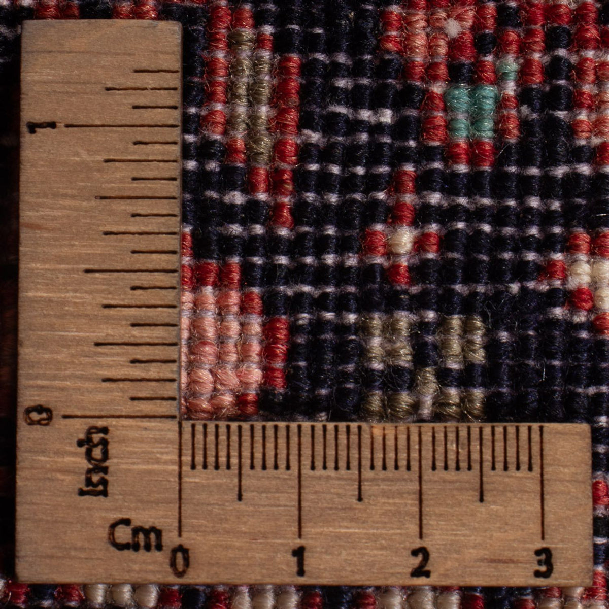 Perski dywan - Nomadyczny - 140 x 100 cm - czerwony