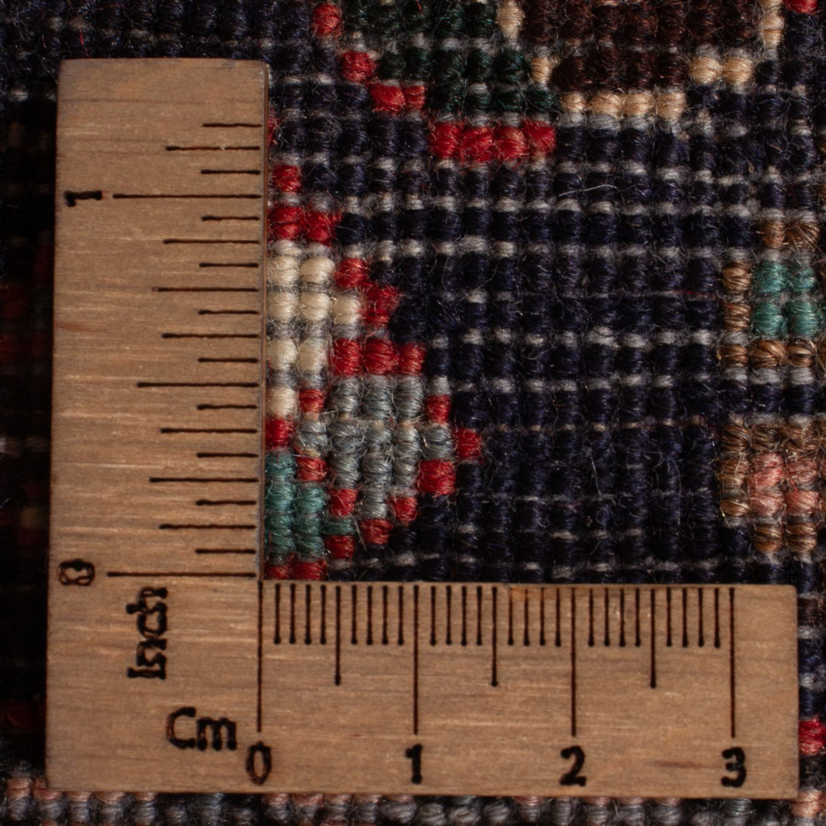 Perski dywan - Nomadyczny - 162 x 108 cm - czerwony