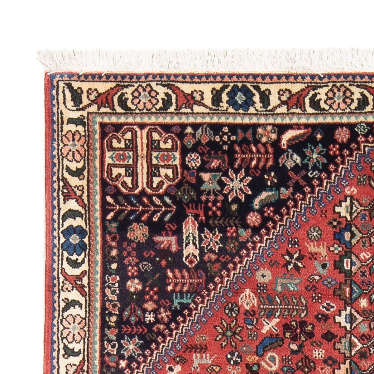 Perski dywan - Nomadyczny - 148 x 104 cm - czerwony