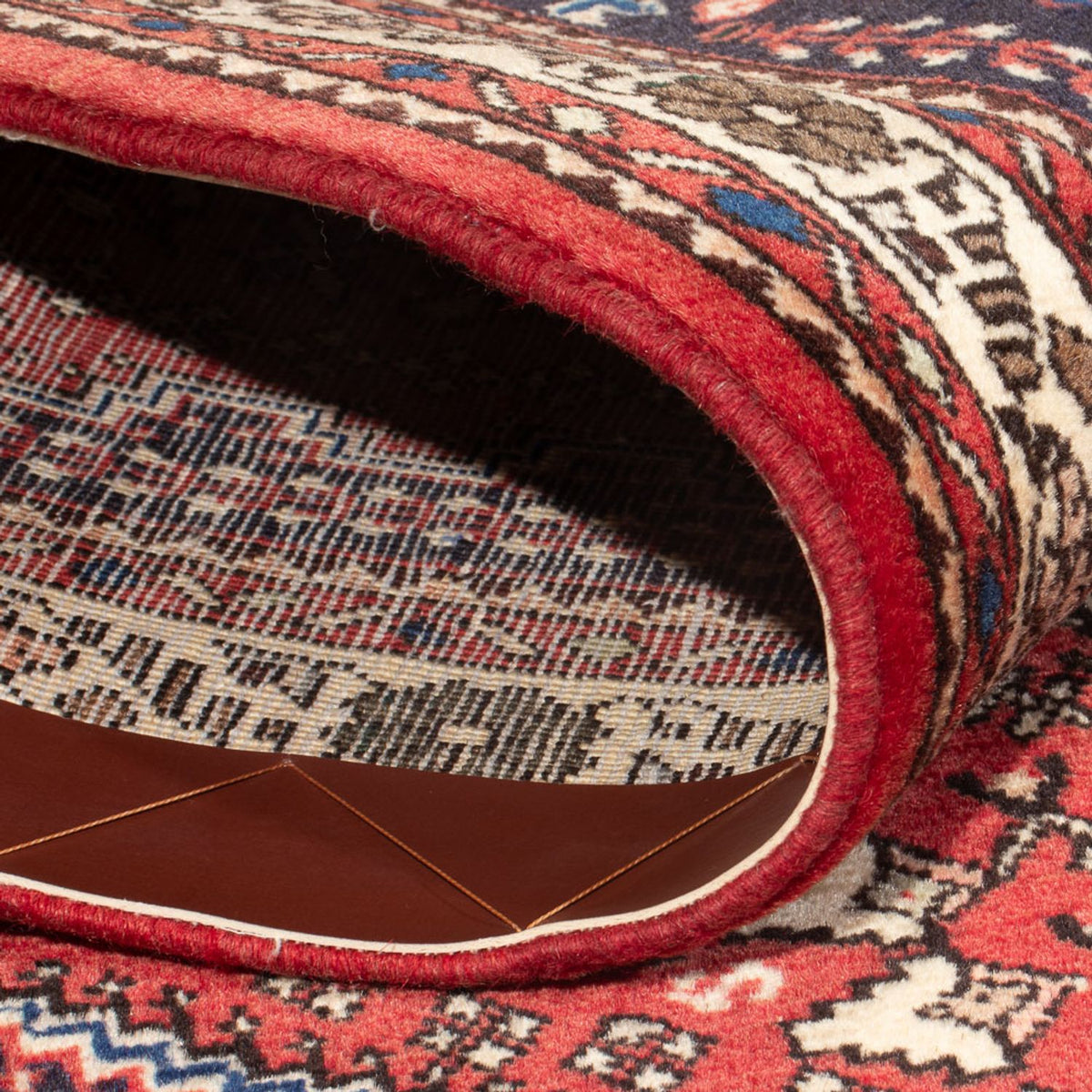 Perski dywan - Nomadyczny - 145 x 103 cm - czerwony