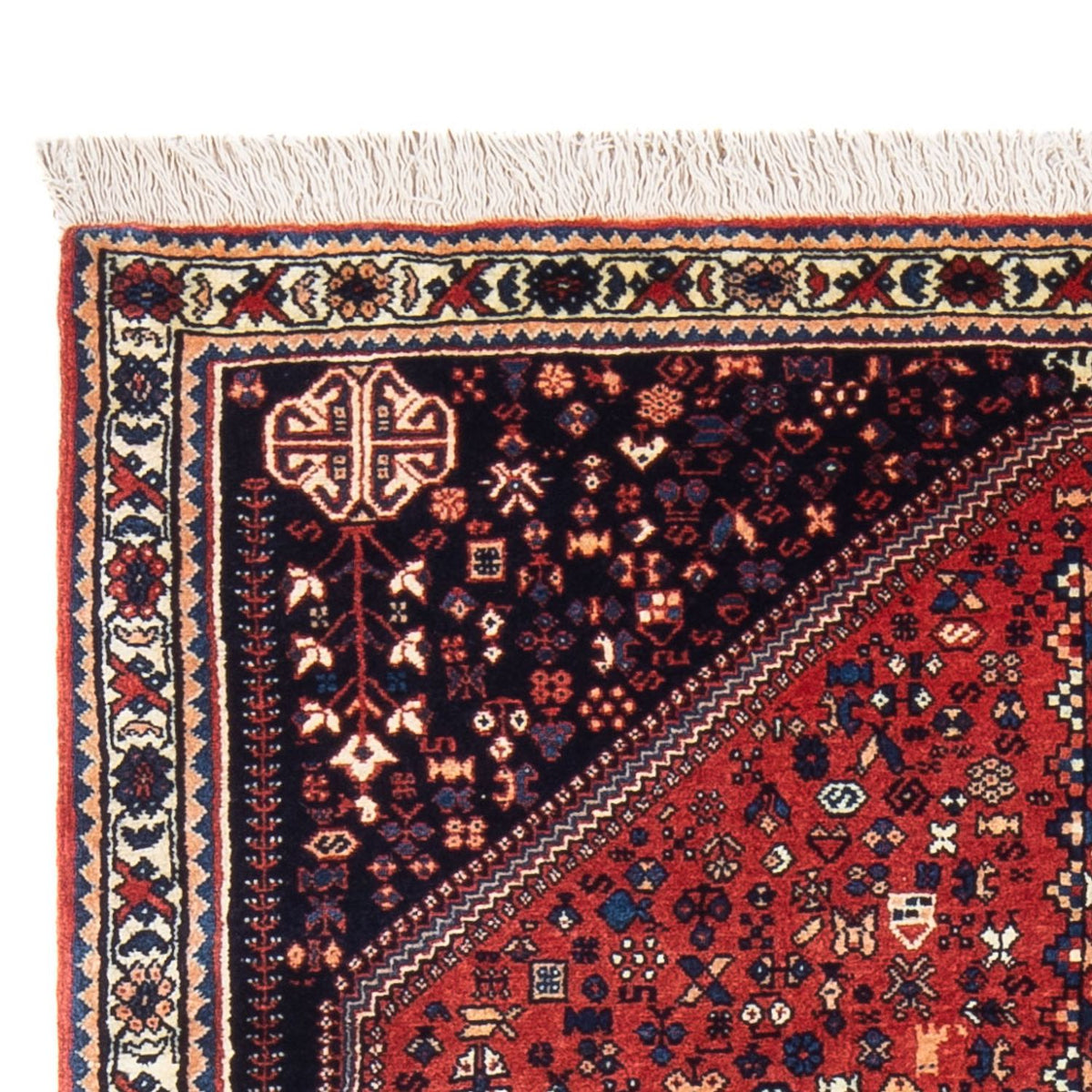 Perski dywan - Nomadyczny - 152 x 106 cm - czerwony