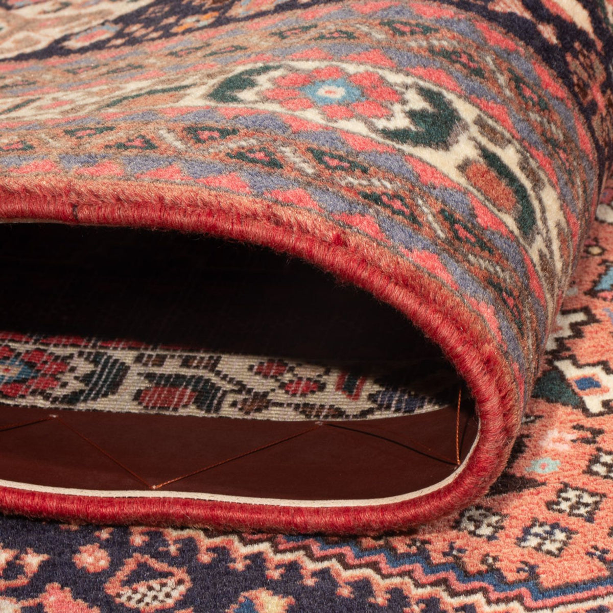 Perski dywan - Nomadyczny - 150 x 100 cm - czerwony