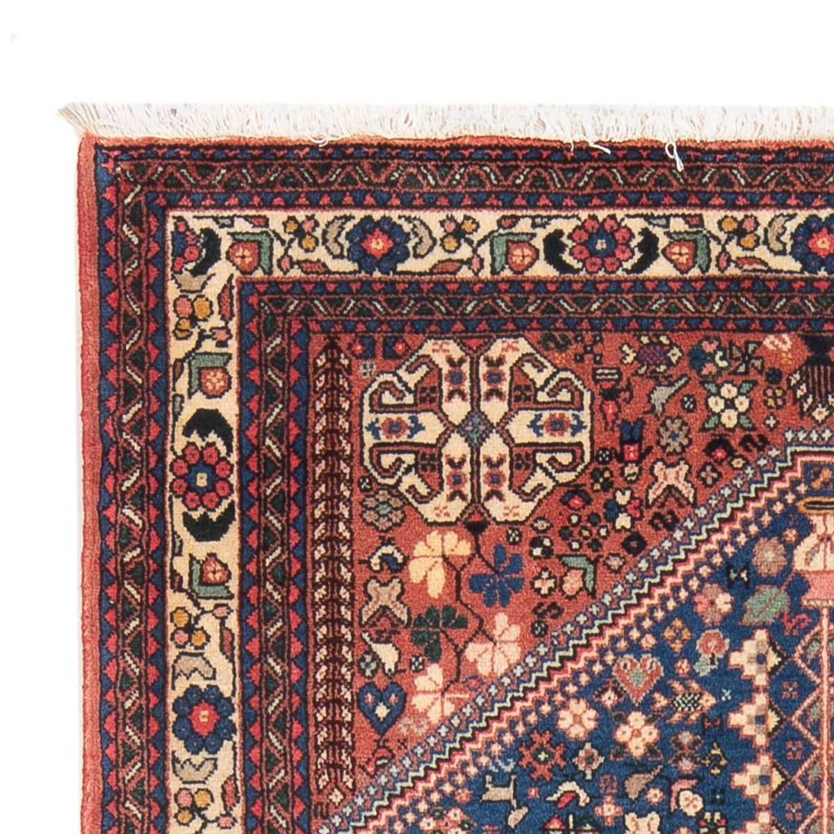 Perski dywan - Nomadyczny - 147 x 103 cm - niebieski