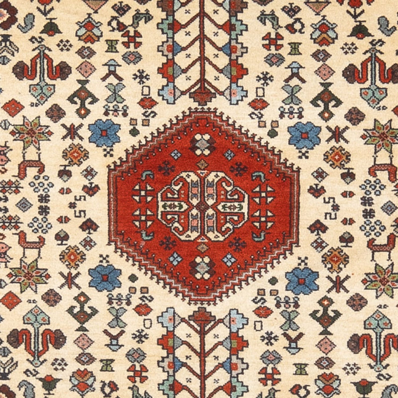 Perski dywan - Nomadyczny - 154 x 100 cm - kremowy