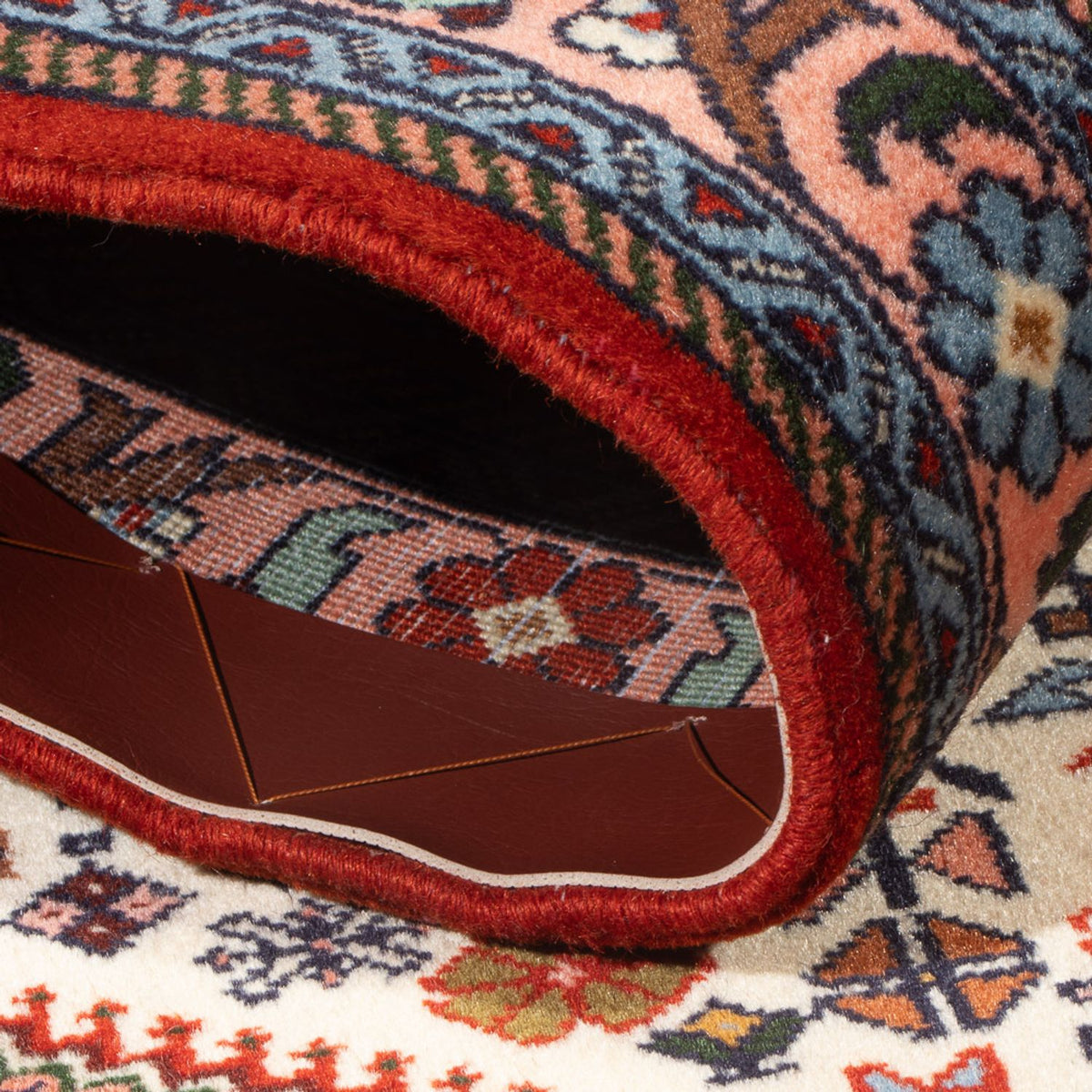 Perski dywan - Nomadyczny - 143 x 104 cm - kremowy