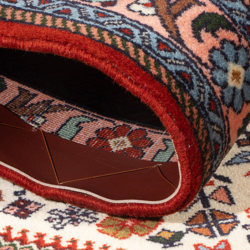 Perski dywan - Nomadyczny - 143 x 104 cm - kremowy