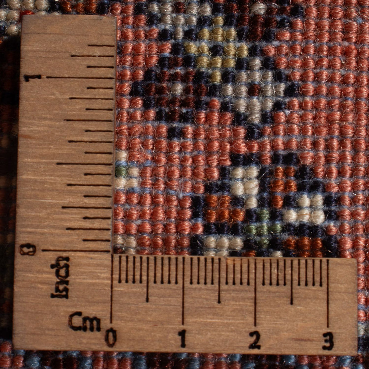 Perski dywan - Nomadyczny - 140 x 106 cm - kremowy