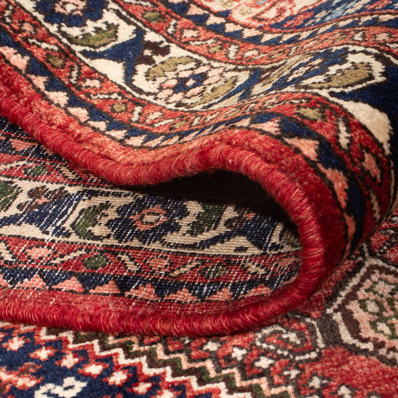 Perski dywan - Nomadyczny - 156 x 104 cm - czerwony