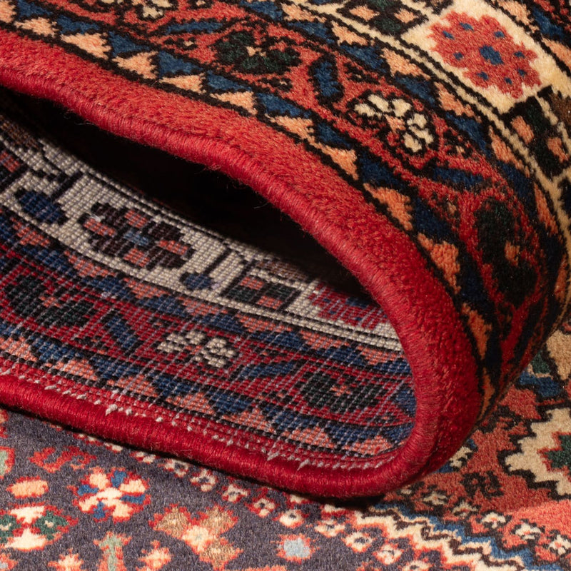 Perski dywan - Nomadyczny - 161 x 108 cm - czerwony