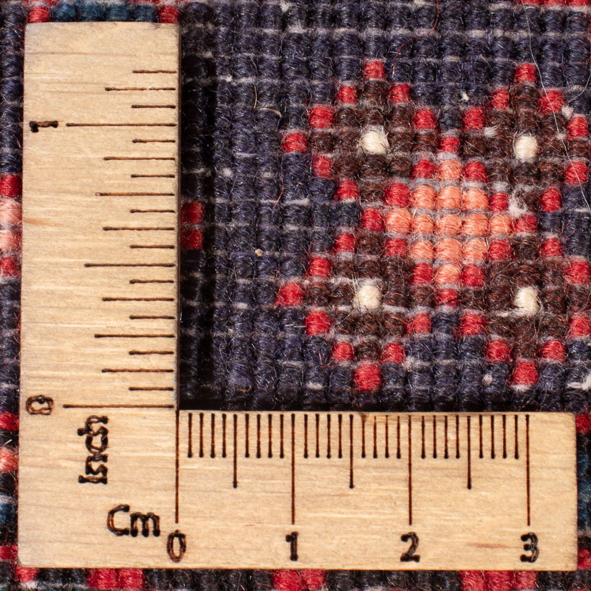 Perski dywan - Nomadyczny - 161 x 108 cm - czerwony