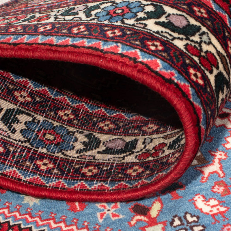 Perski dywan - Nomadyczny - 156 x 100 cm - niebieski