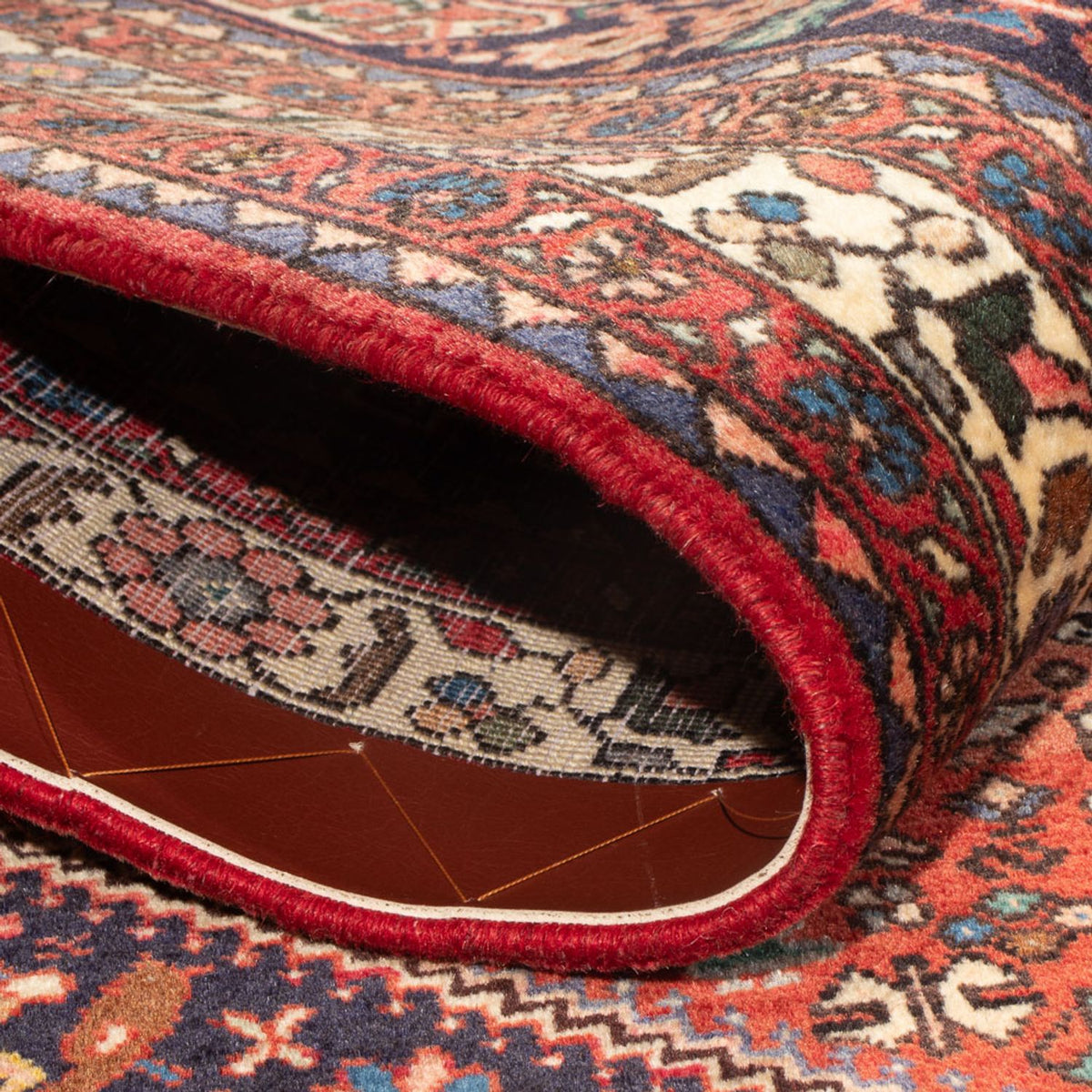 Perski dywan - Nomadyczny - 147 x 106 cm - czerwony