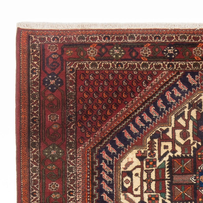 Perski dywan - Nomadyczny - 180 x 128 cm - czerwony