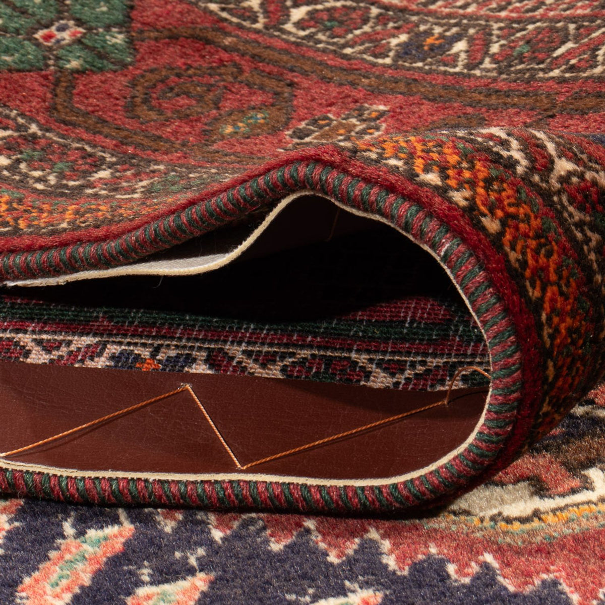 Perski dywan - Nomadyczny - 180 x 128 cm - czerwony