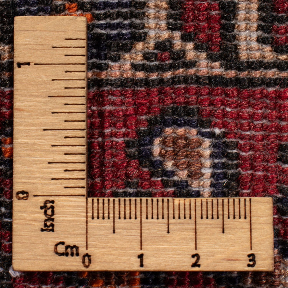 Perski dywan - Nomadyczny - 180 x 128 cm - czerwony