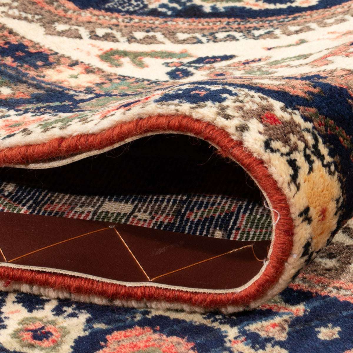 Perski dywan - Nomadyczny - 178 x 140 cm - kremowy