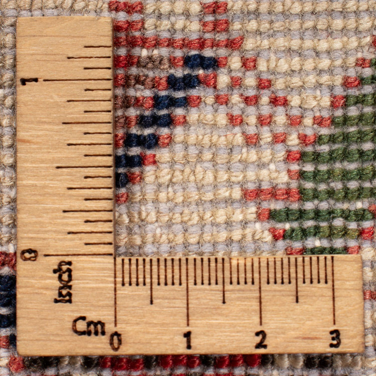 Perski dywan - Nomadyczny - 178 x 140 cm - kremowy