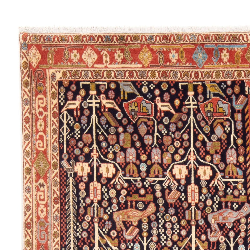 Perski dywan - Nomadyczny - 200 x 154 cm - ciemnoniebieski