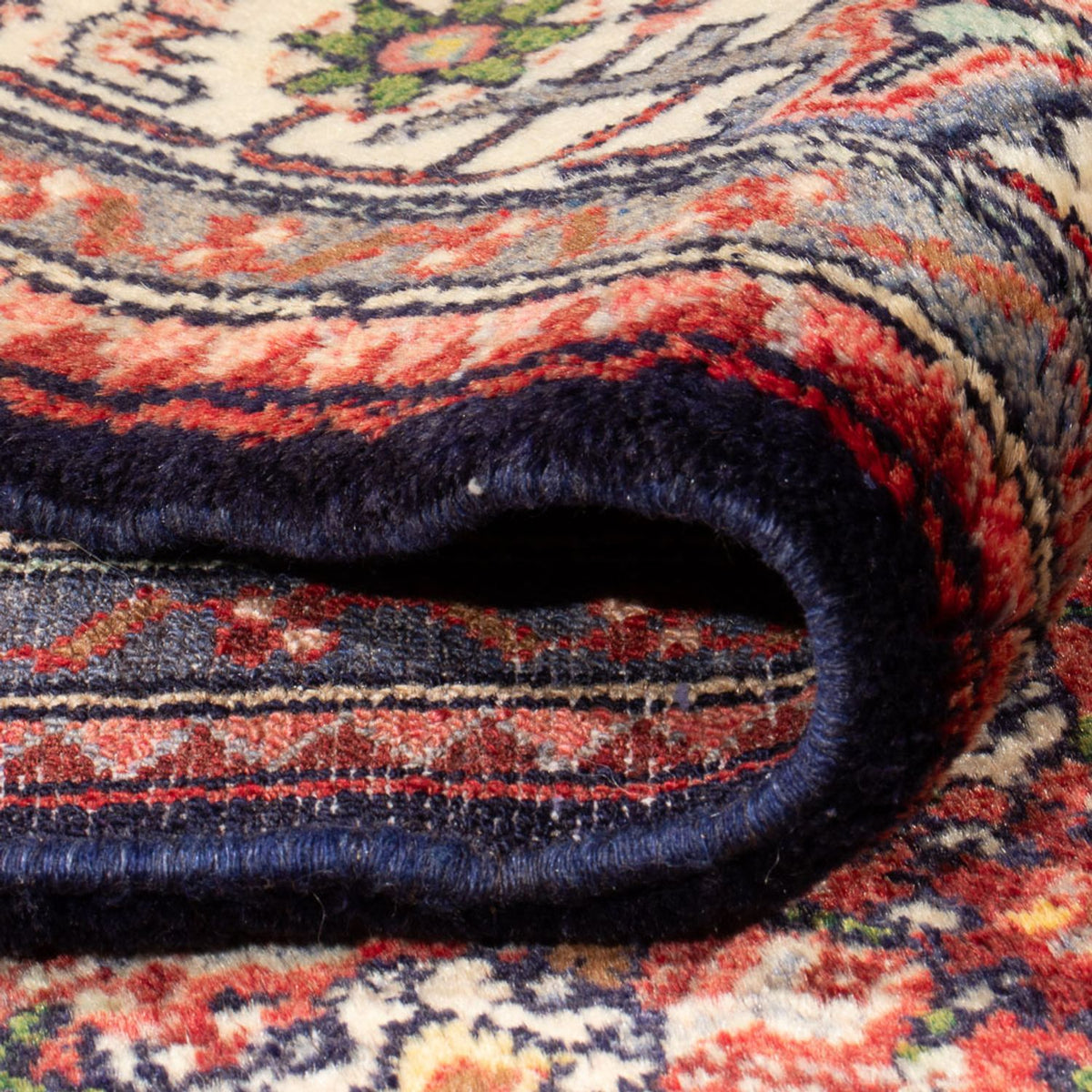 Perski dywan - Nomadyczny - 195 x 130 cm - czerwony