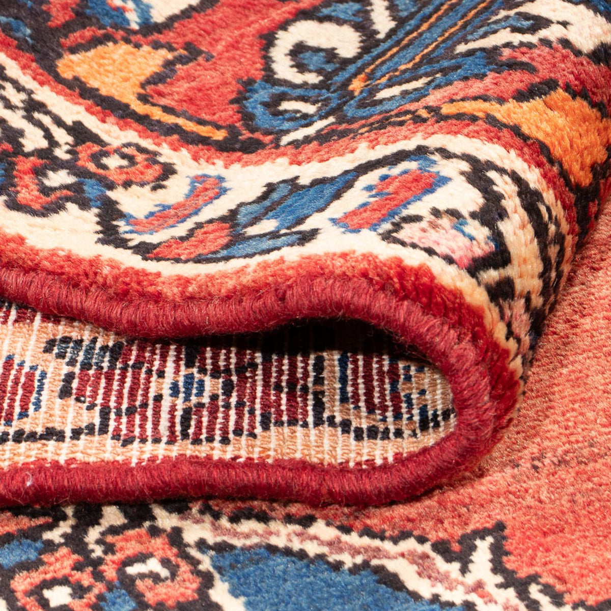 Perski dywan - Nomadyczny - 250 x 160 cm - czerwony