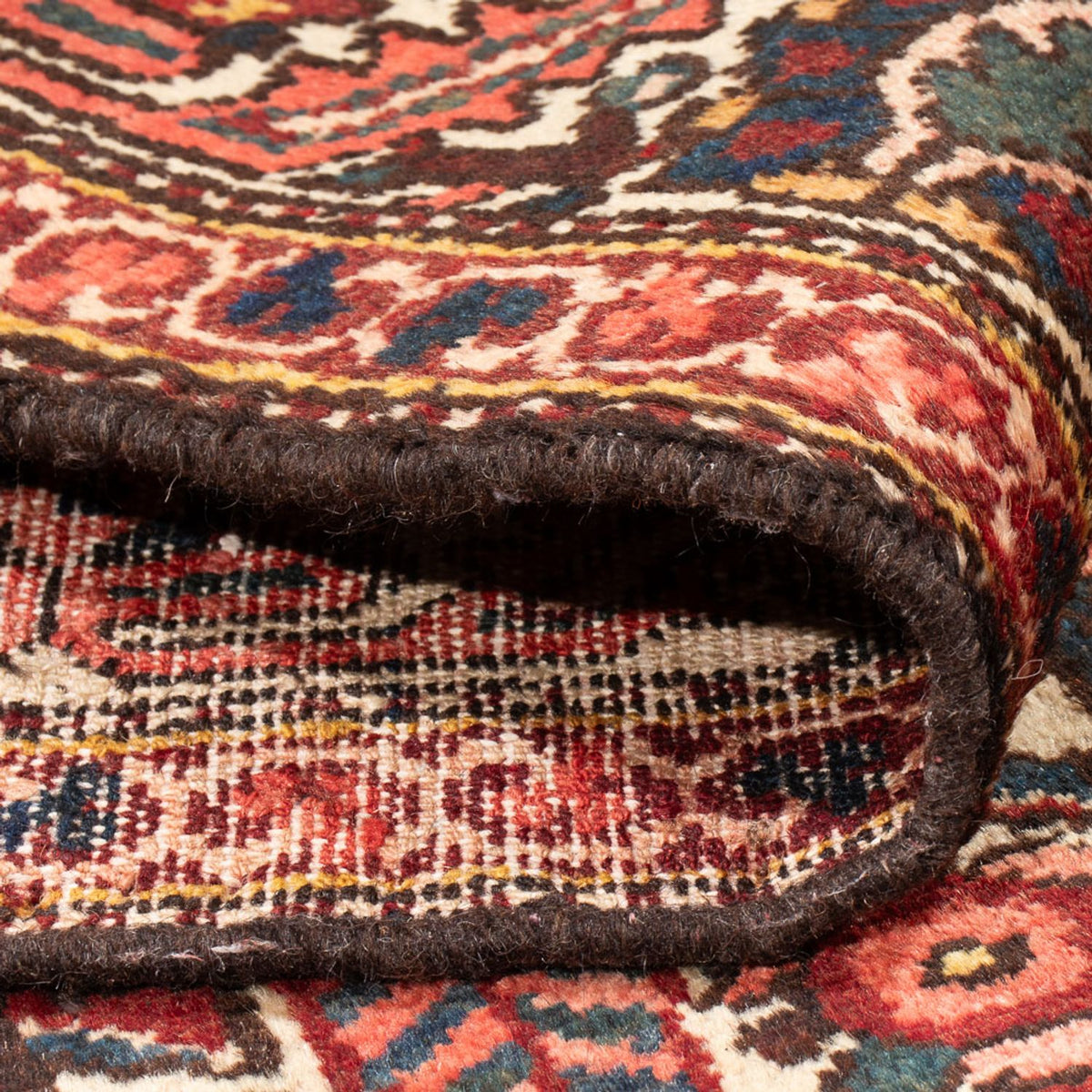 Perski dywan - Nomadyczny - 202 x 157 cm - wielokolorowy