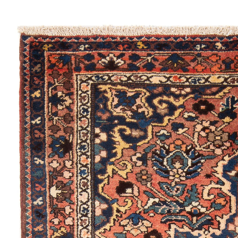 Perski dywan - Nomadyczny - 202 x 141 cm - czerwony