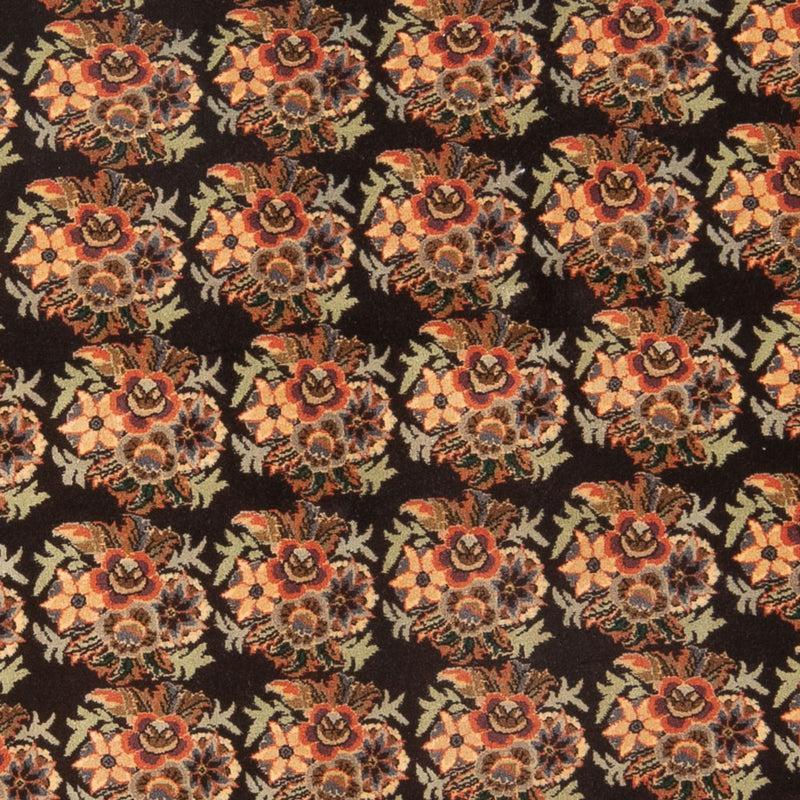 Biegacz Dywan perski - Bijar - 222 x 128 cm - ciemnoniebieski