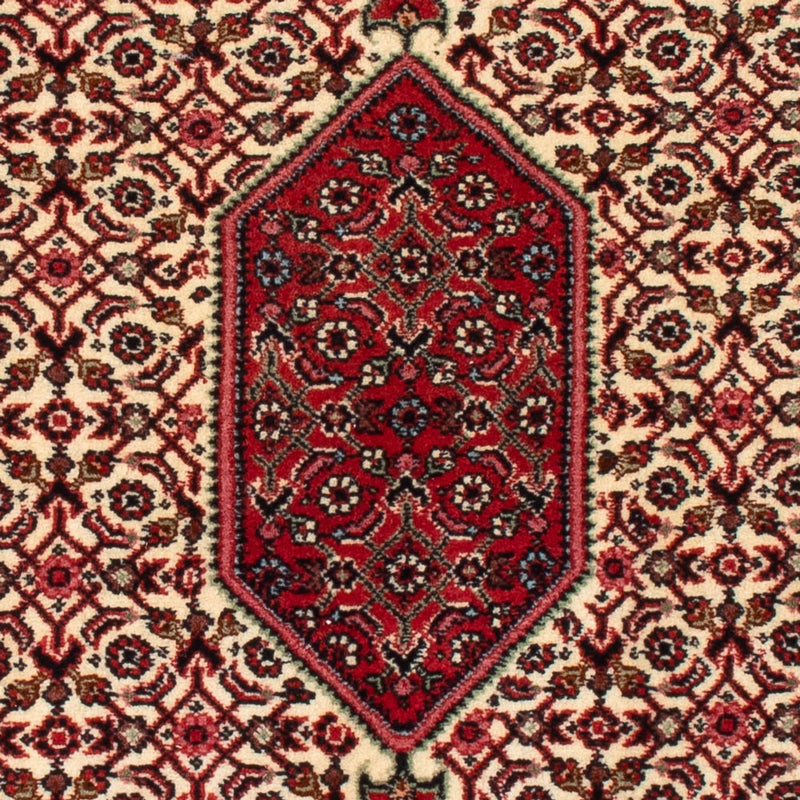 Perski dywan - Bijar - Royal - 90 x 77 cm - kremowy
