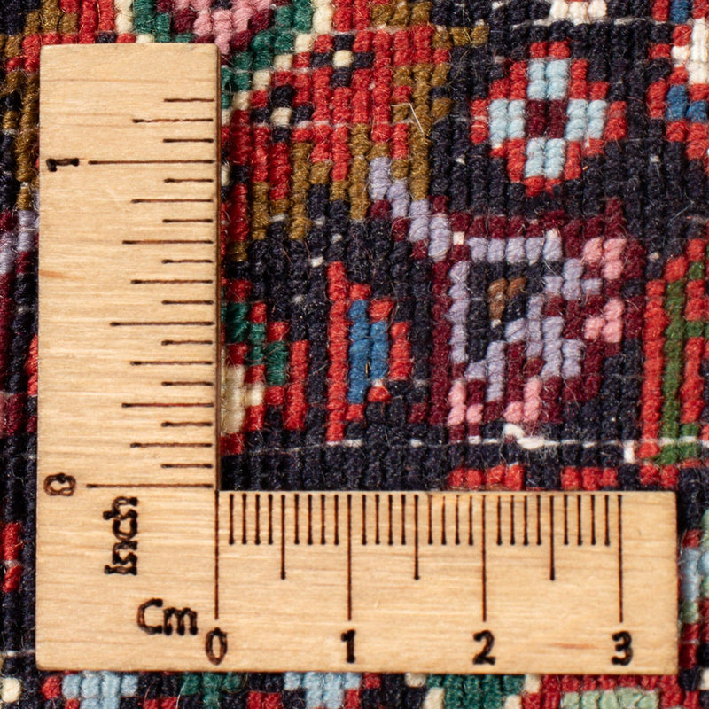 Perski dywan - Bijar - Royal - 71 x 46 cm - ciemnoniebieski