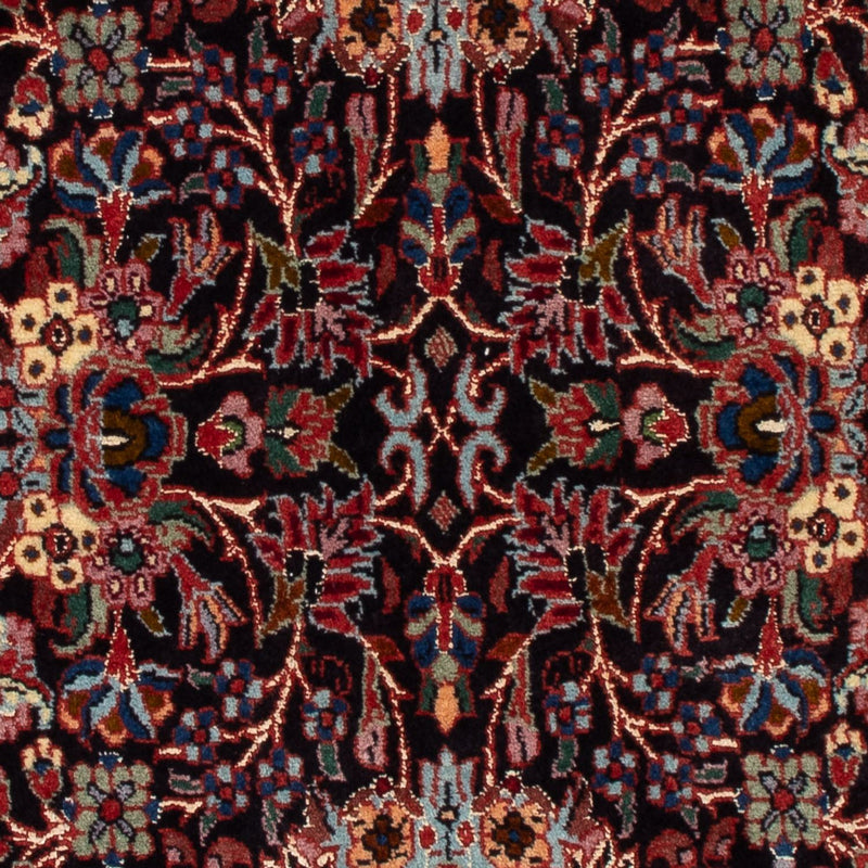 Perski dywan - Bijar - Royal - 117 x 60 cm - ciemnoniebieski