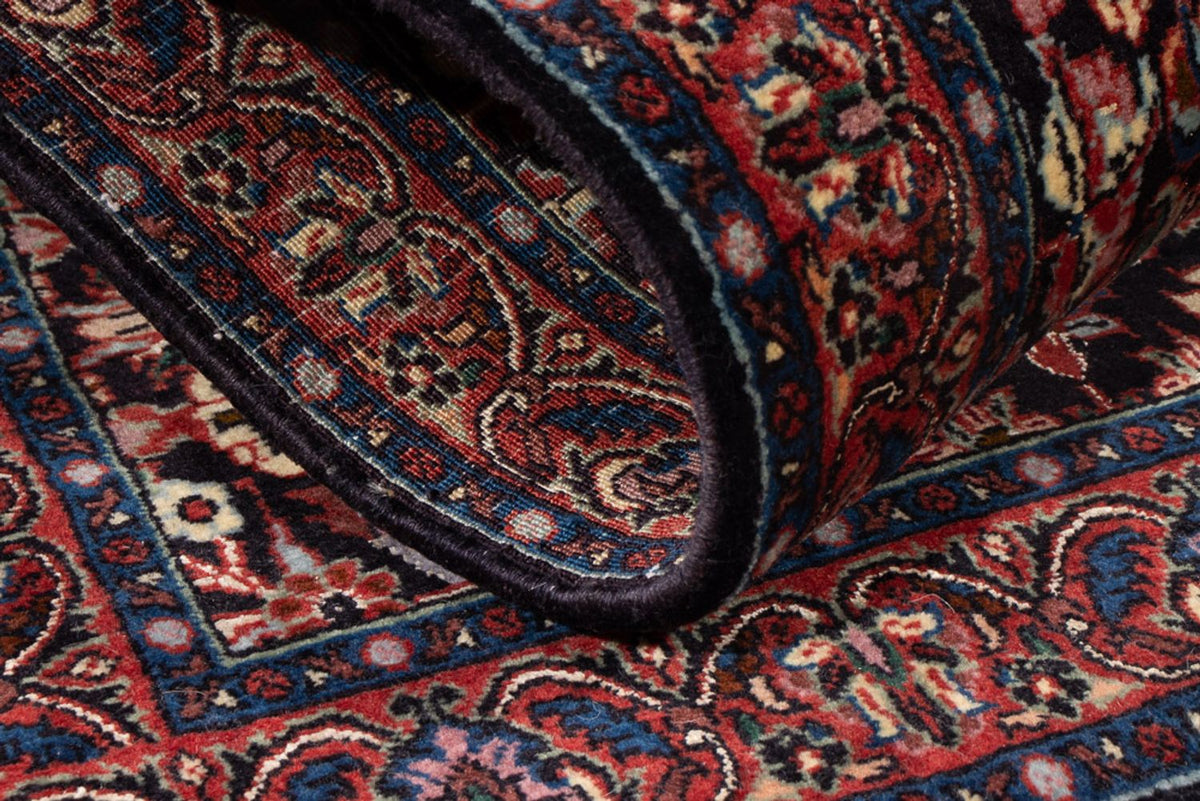 Perski dywan - Bijar - Royal - 117 x 60 cm - ciemnoniebieski