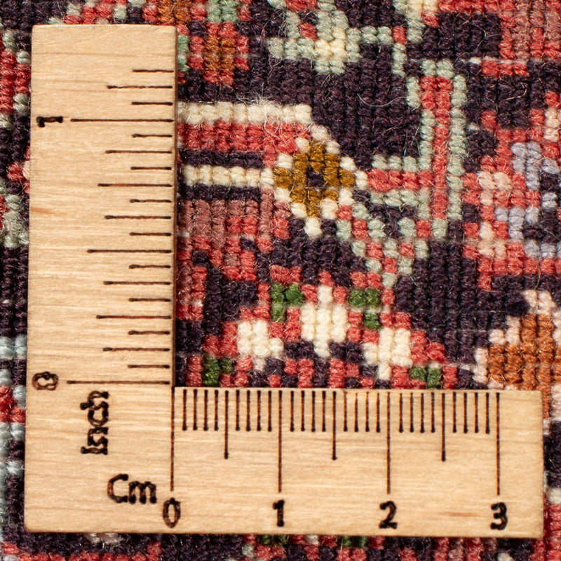 Perski dywan - Bijar - Royal - 72 x 52 cm - ciemnoniebieski