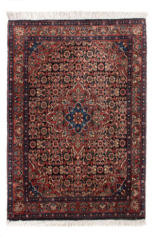 Perski dywan - Bijar - Royal - 78 x 53 cm - czerwony