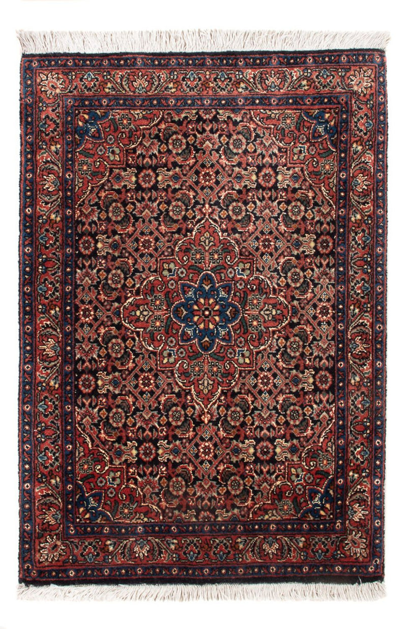 Perski dywan - Bijar - Royal - 78 x 53 cm - czerwony