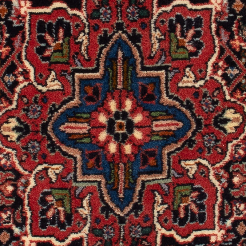 Perski dywan - Bijar - Royal - 72 x 50 cm - ciemnoniebieski