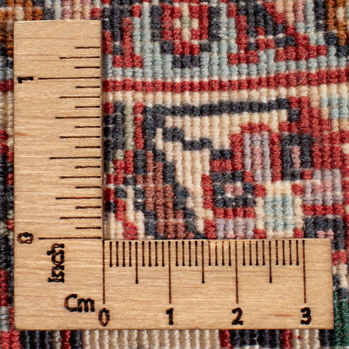 Perski dywan - Bijar - Royal - 65 x 52 cm - czerwony