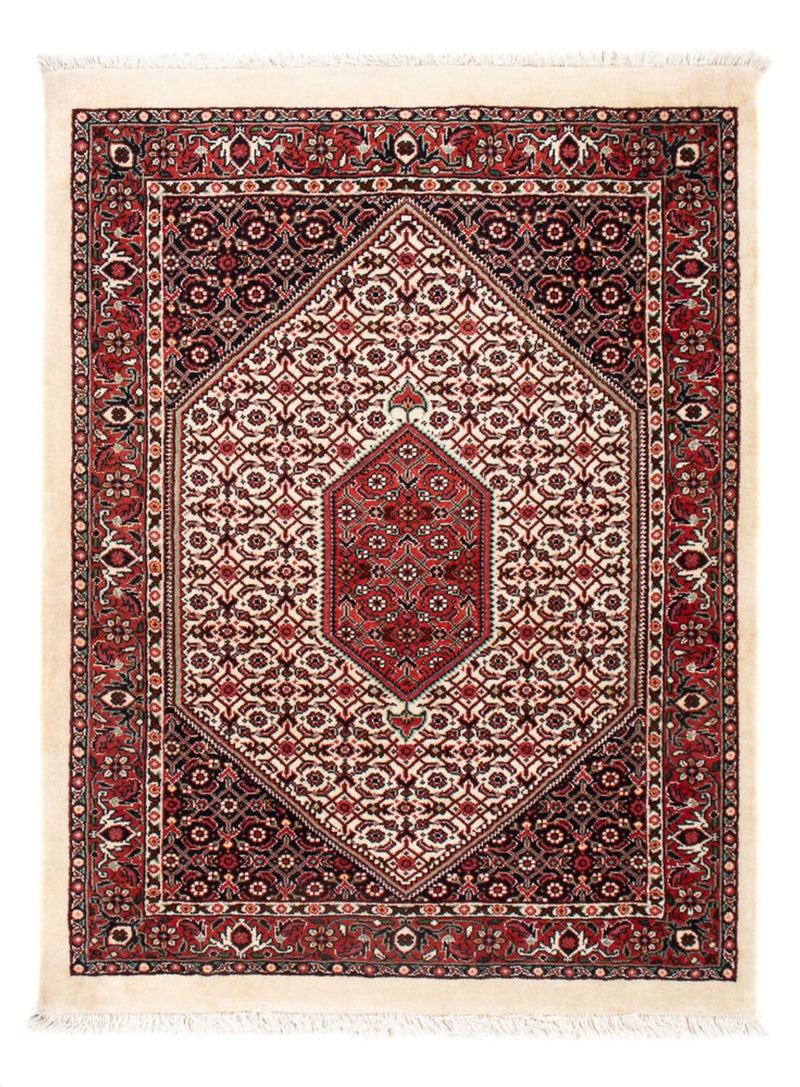 Perski dywan - Bijar - Royal - 90 x 70 cm - beżowy