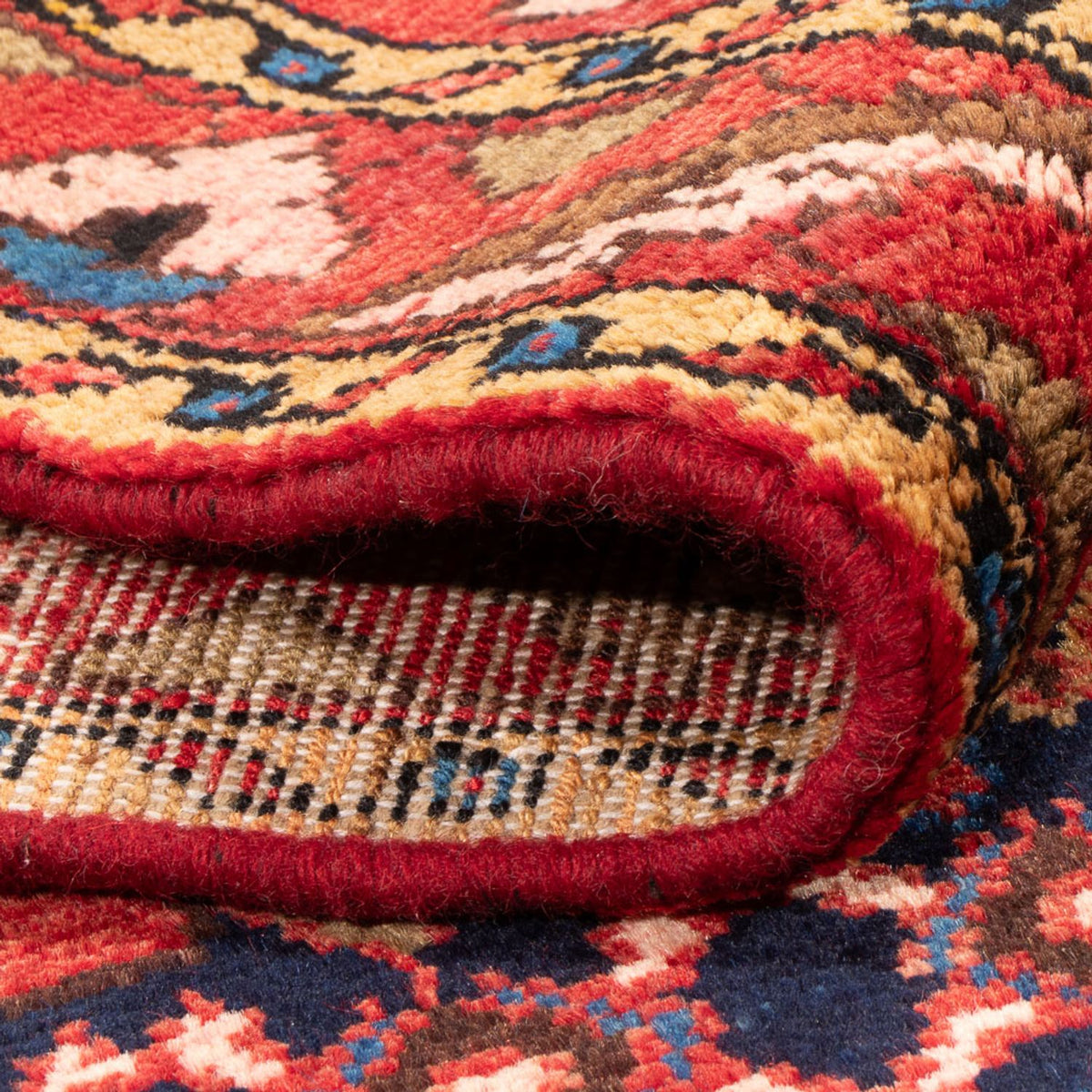 Perski dywan - Nomadyczny - 218 x 140 cm - ciemnoniebieski