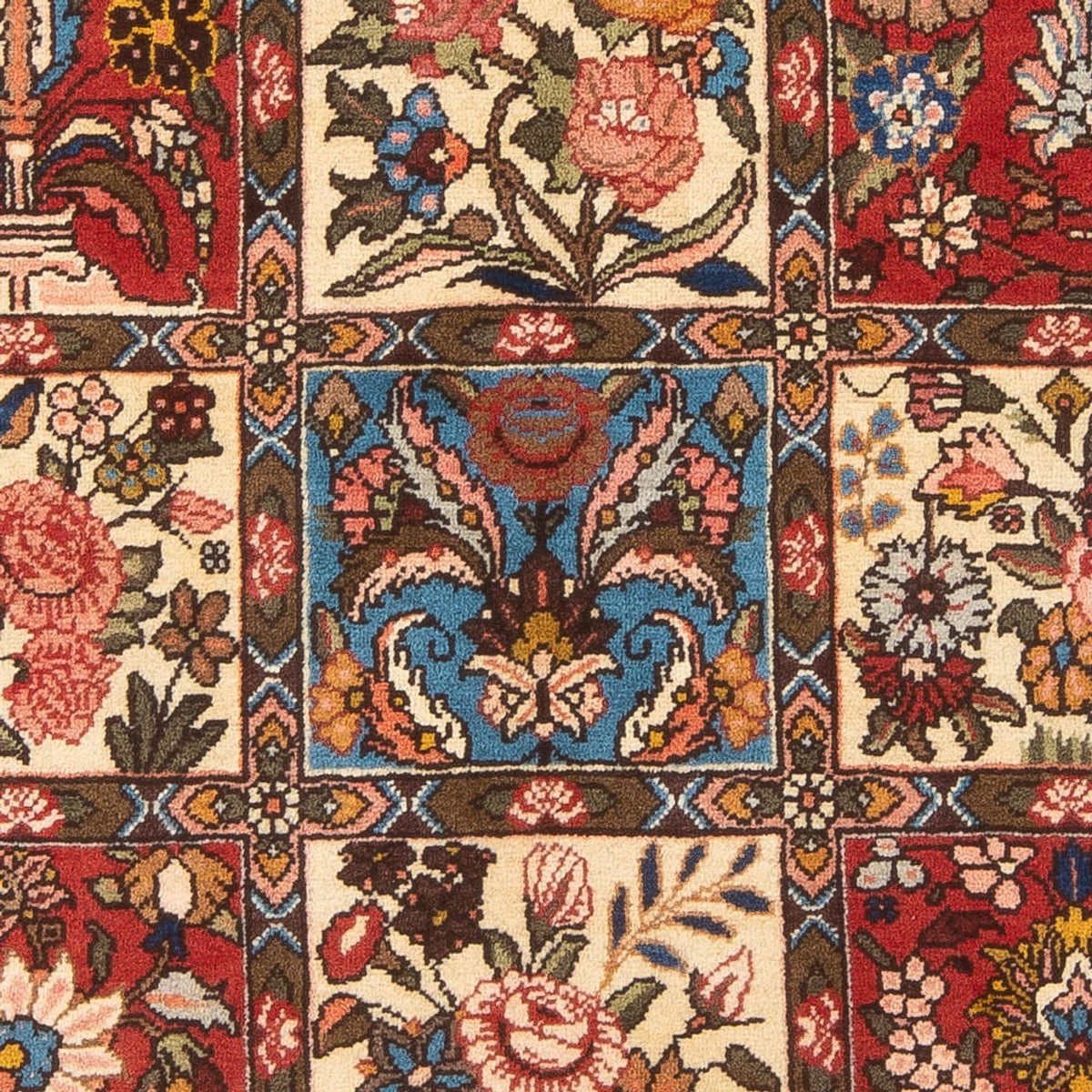 Perski dywan - Nomadyczny - 197 x 145 cm - wielokolorowy