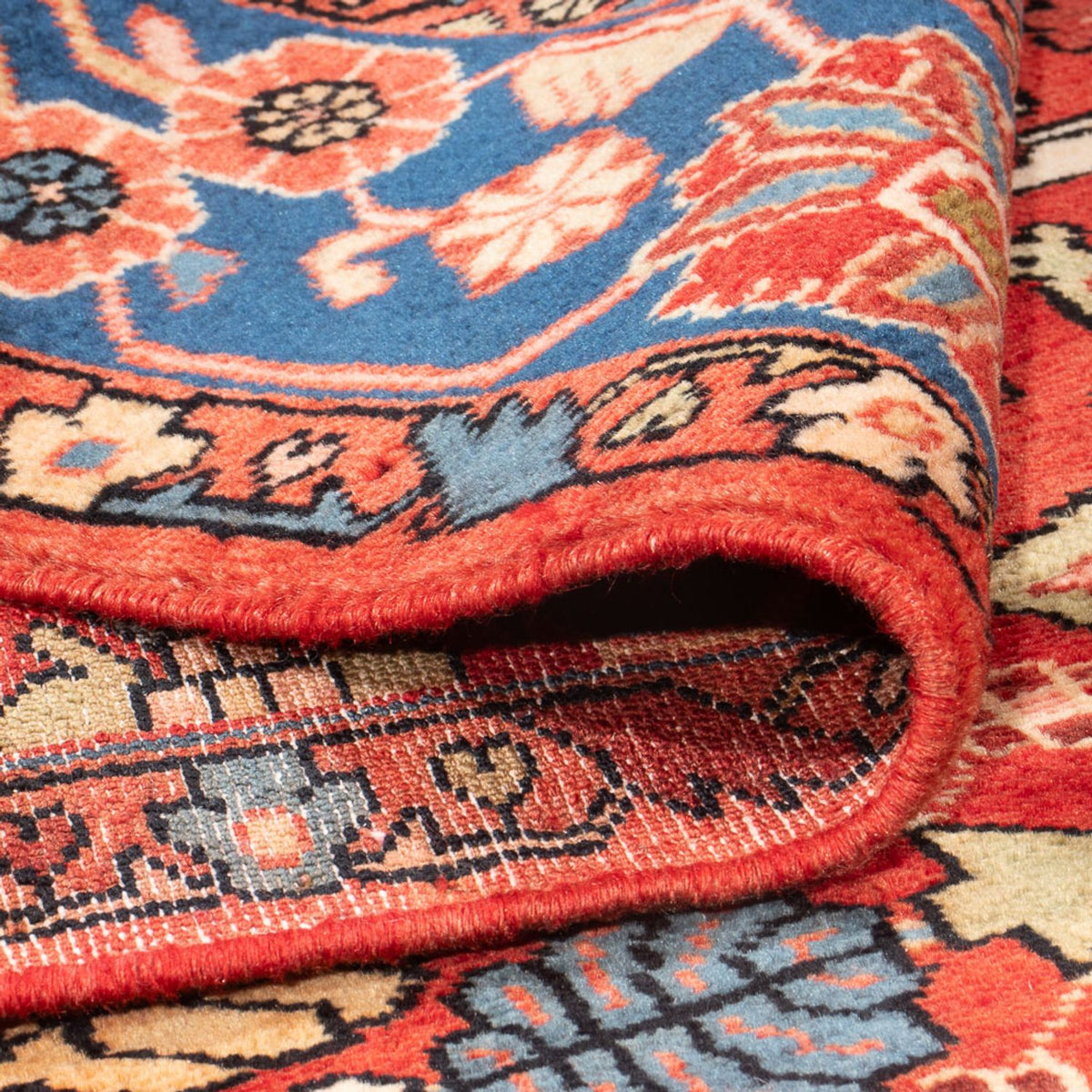 Dywan perski - Klasyczny - 242 x 158 cm - bordowa czerwień