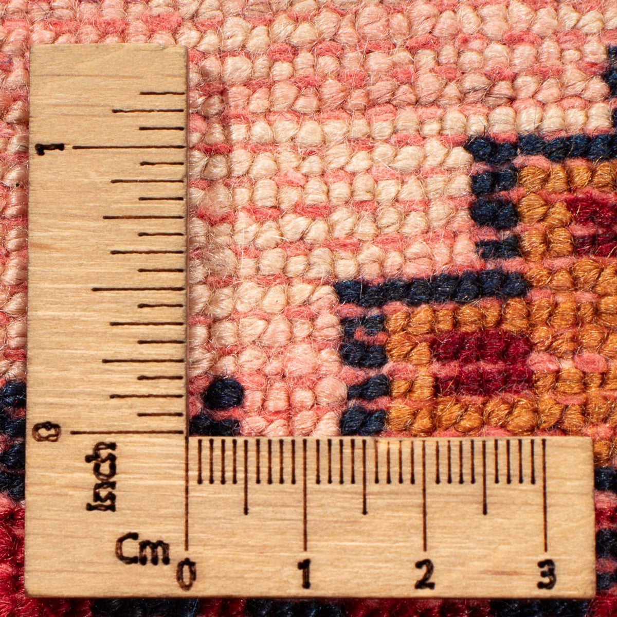 Perski dywan - Nomadyczny - 206 x 124 cm - kremowy