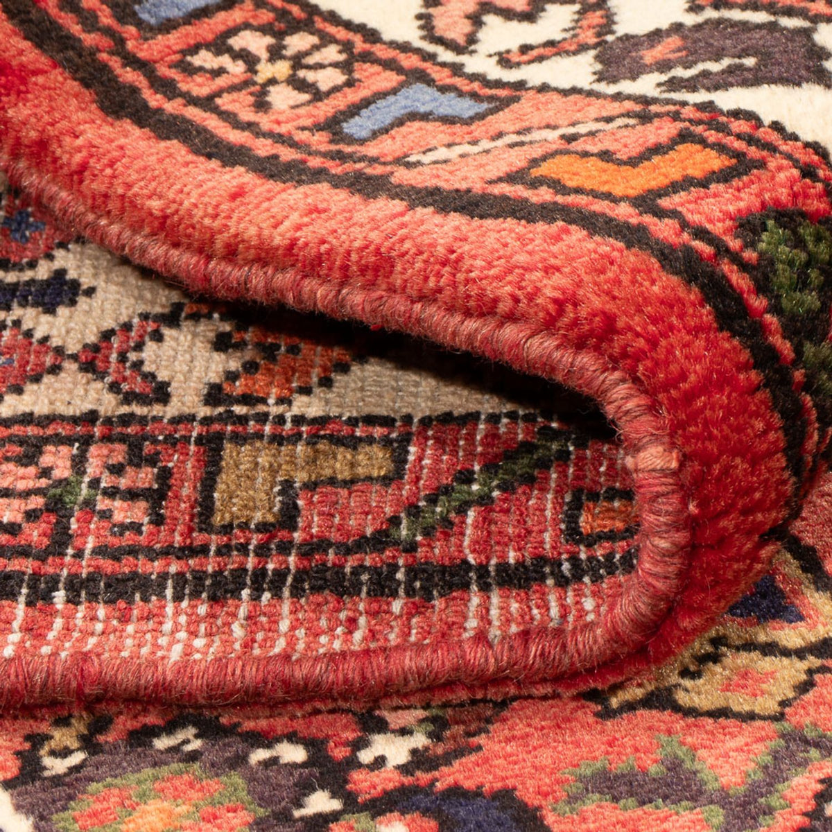 Perski dywan - Nomadyczny - 218 x 158 cm - czerwony