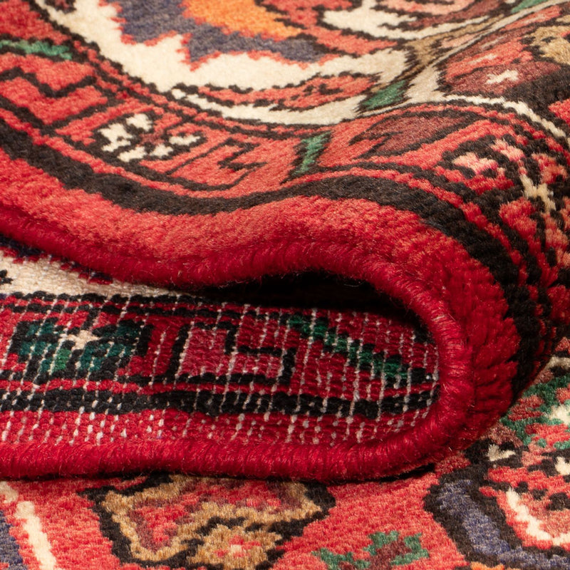 Perski dywan - Nomadyczny - 213 x 138 cm - czerwony