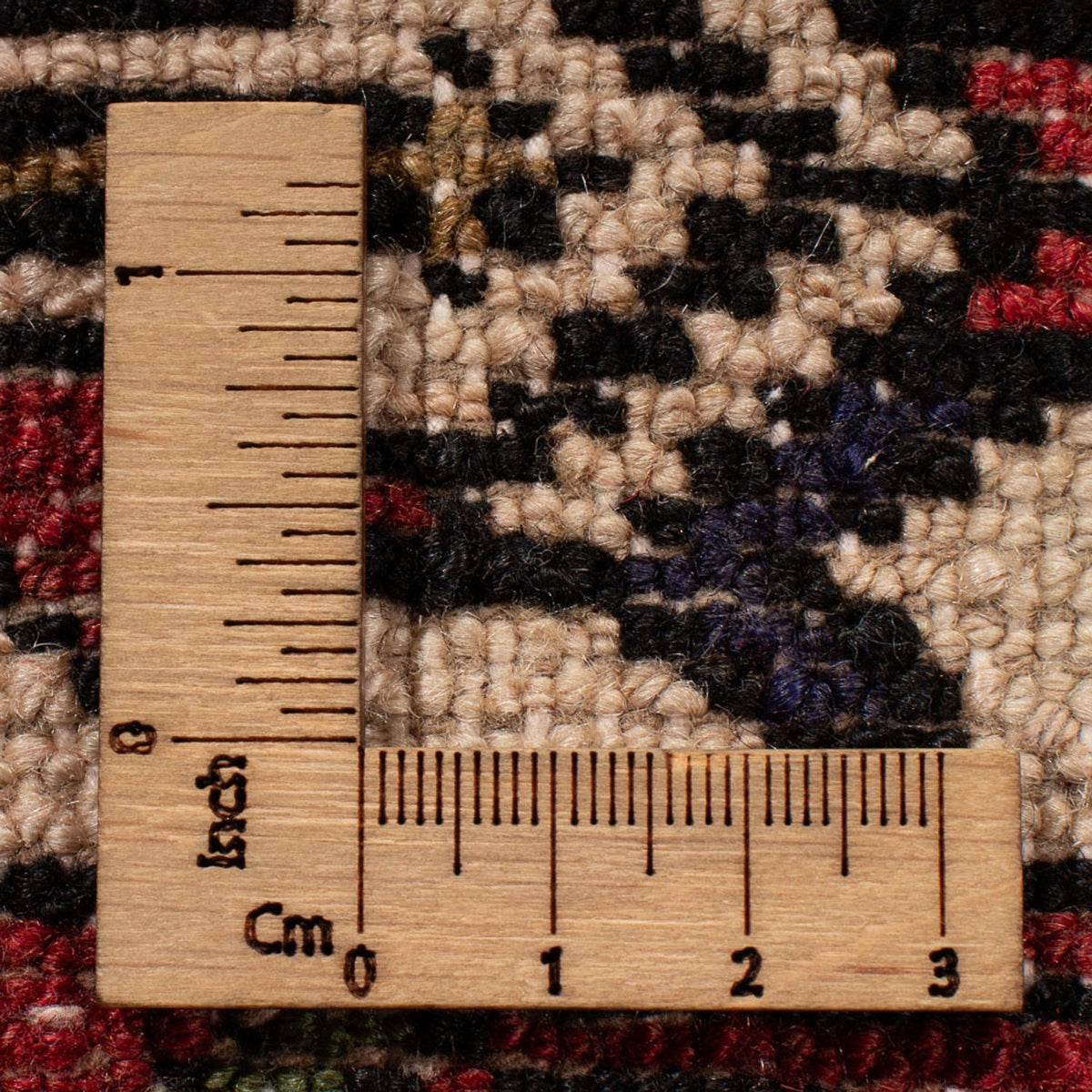 Perski dywan - Nomadyczny - 215 x 135 cm - czerwony