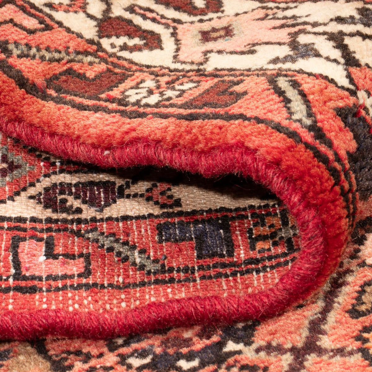 Perski dywan - Nomadyczny - 220 x 146 cm - czerwony