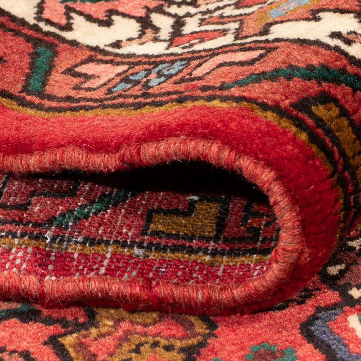 Perski dywan - Nomadyczny - 214 x 150 cm - czerwony