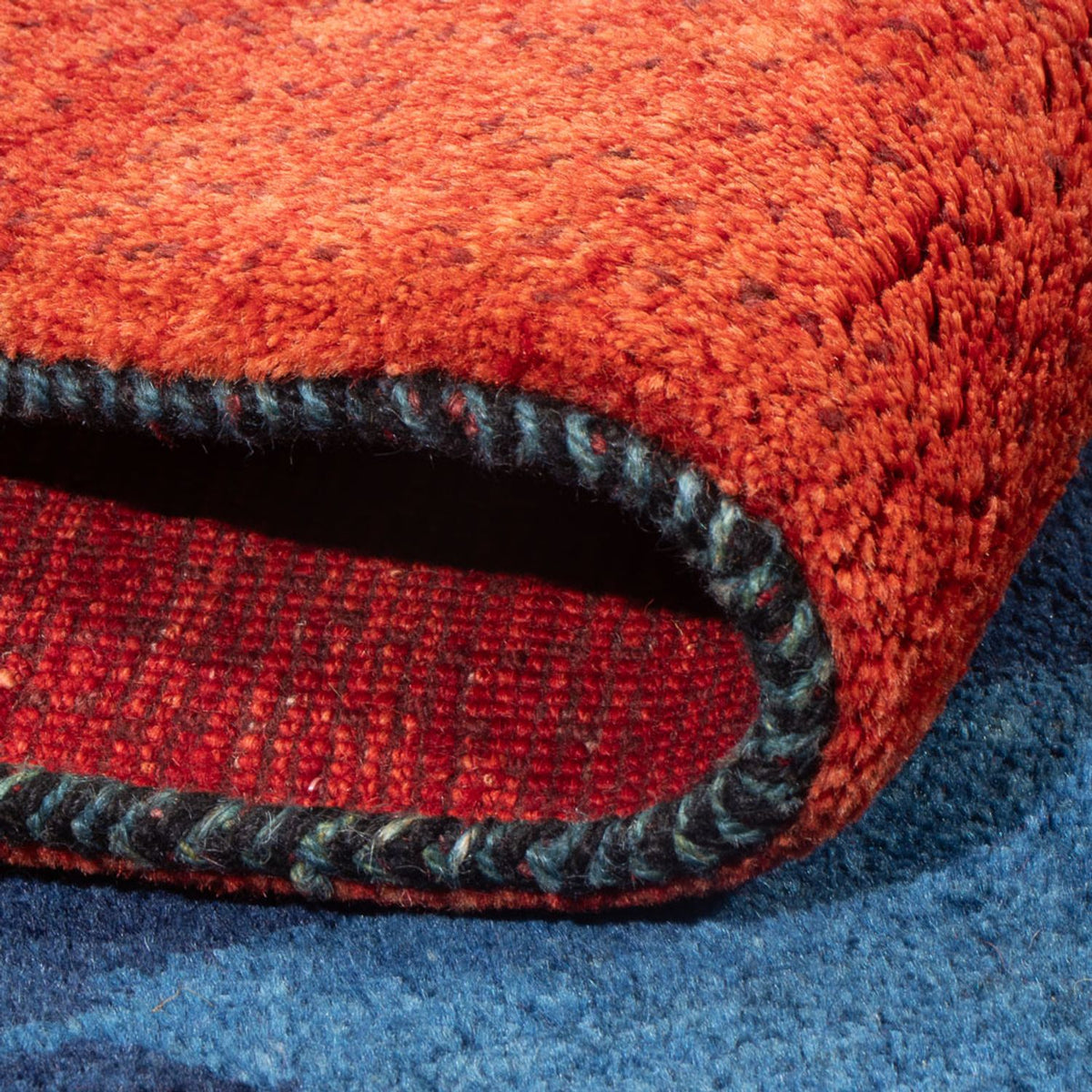 Dywan Gabbeh - perski - 180 x 140 cm - wielokolorowy