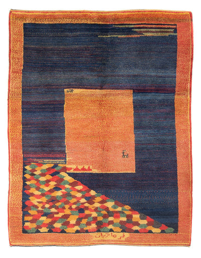 Gabbeh perski Dywan 157x196cm - Perserteppich Wollteppich