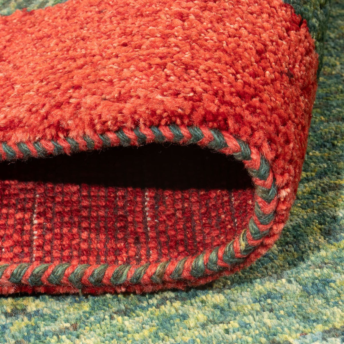 Dywan Gabbeh - perski - 226 x 170 cm - wielokolorowy